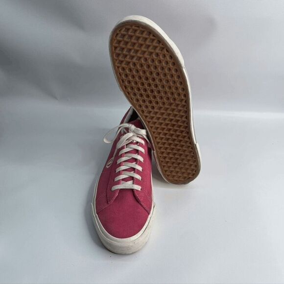 Vans Men's Sid Dx Anaheim Factory Suede Skate Shoes OG Pink OG White Size 11 - Picture 9 of 10